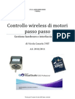 Controllo Wireless Di Motori Stepper