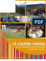 LA CULTURA ANDINA: RECURSO FUNDAMENTAL DEL TURISMO COMUNITARIO EN BOLIVIA, PERÚ Y ECUADOR