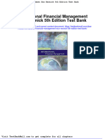 International Financial Management Eun Resnick 5th Edition Test Bank