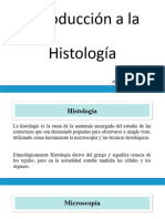 Presentación Unidad 1 Introducción A La Histología
