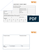 Unit 06 - Assignment 1 Frontsheet