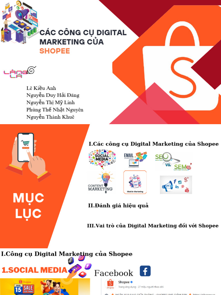 Công C Digital Marketing Shopee | PDF