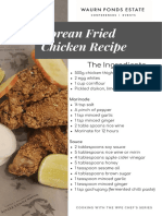 Korean Fried Chicken Recipe Final