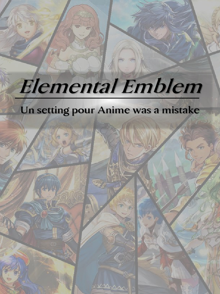 Univers JDR : Elemental Emblem | PDF | Épée | Cavalerie