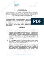 Resolución de Convocatoria A Concurso de Méritos para Elección de Personero en Santa Marta