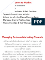 Managing B2B Channels