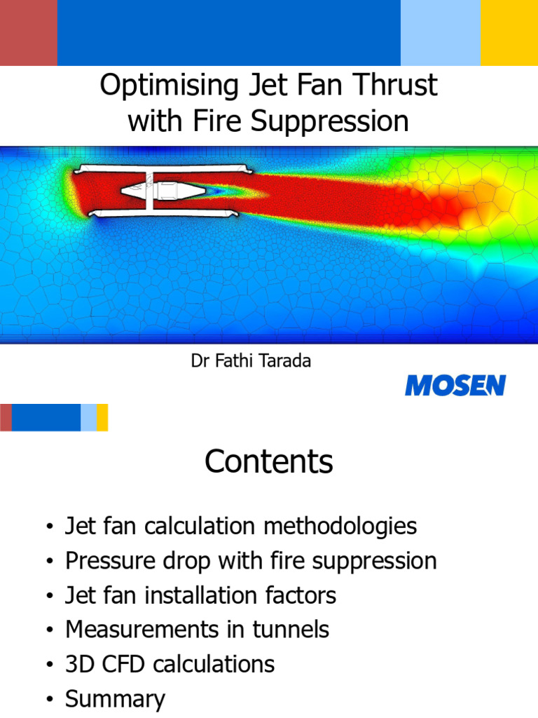 Jet Fan Thrust With Fire Suppression PDF Jet Engine Drag (Physics)