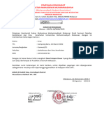 Pimpinan Komisariat Ikatan Mahasiswa Muhammadiyah: Surat Keterangan Nomor: 025/A-10/XXIII/2023