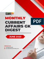 Monthly Current Affairs GK Digest June 2023 - Lyst2747