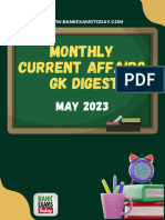 Monthly Current Affairs GkDigest May 2023 - Lyst9023