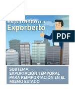 (Alumno) Lectura Sobre Exportacion Temporal