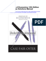 Principles of Economics 12th Edition Case Solutions Manual