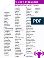 Strengths Worksheet