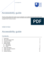 Accessibility Guide Printable