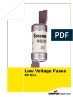 BS Type Low Voltage Fuses