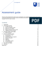 Assessment Guide Printable