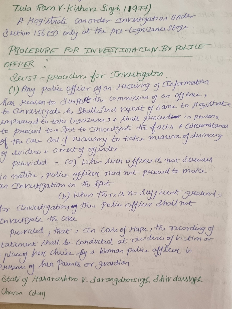 Investigation In Crpc Pdf