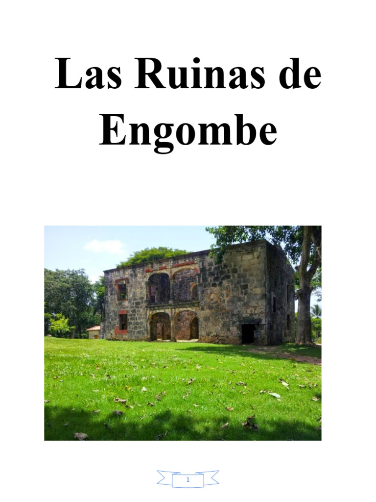 Guía de las Ruinas de Engombe | PDF | República Dominicana