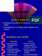 Lecture 1 - Introd. Reliability - and - Validit