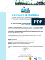 Certificado Motodestrezas