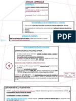 Clases de Voluntad, Capacidad y Otros