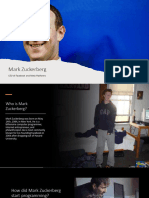 Mark Zuckerberg Presentation