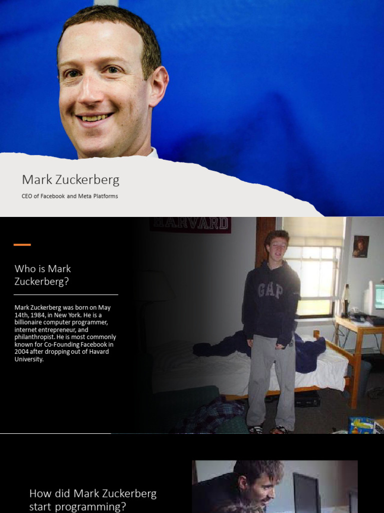 Mark Zuckerberg: Facebook's 2004 Launch | PDF