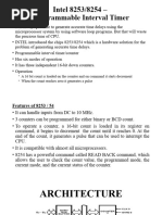 Intel 8253/8254 - Programmable Interval Timer