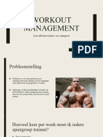 Module 2.1 - Workout Management