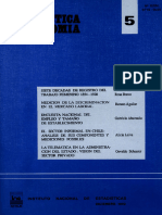 Siete Decadas de Registro Del Trabajo Femenino