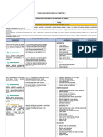 Planificación Microcurricular Trimestre 3 4°