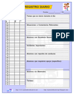 Registro Diario