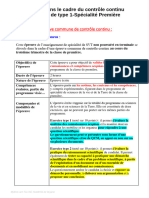 Mmelamtoukaie Valuer Dans Le Cadre Du Contro Le Continu Niveau Premierespesvt