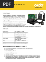 OKdo Raspberry Pi 3 Started Kit Datasheet