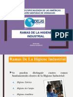 Ramas de La Higiene Industrial