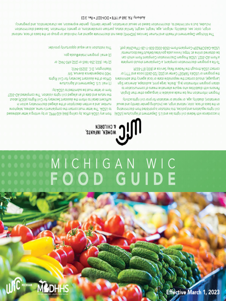 Food Guide FINAL English PDF Wic Whole Grain