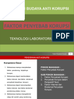 Penyebab Korupsi