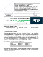 Declara Alerta Temprana Preventiva Por Amenaza Incendios Forestales 22-11-2023