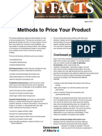 Methods To Price Your Product