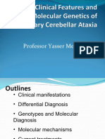 Clinical Features and Molecular Genetics of Hereditary Cerebellar Ataxia