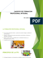 Modelo Pegagocio de Formacion Profesional Integral