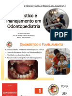 Diagnóstico e Planejamento em Odontopediatria 2020 Graduação