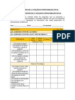 Cuestionario de La Violencia Intrafamiliar