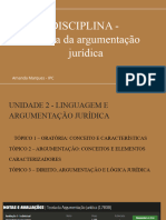 Unidade 2 - Teoria Da Argumentação Jurídica