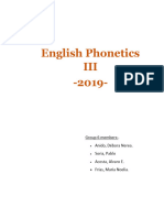 Phonetics 3