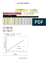 RDP 515 Linearity (Chemistry) Using pSMILE Worksheet - Example - Blank - Copy - Id - 8879418