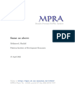 MPRA Paper 113416