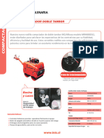 Ficha Técnica Rodillo Compactador MRH800DS2