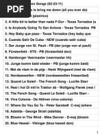 A Diverse Collection of Songs from Various Artists and Genres ...