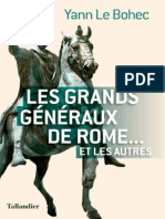 Les Grands Generaux de Rome - Et Les Autre - Yann Le Bohec